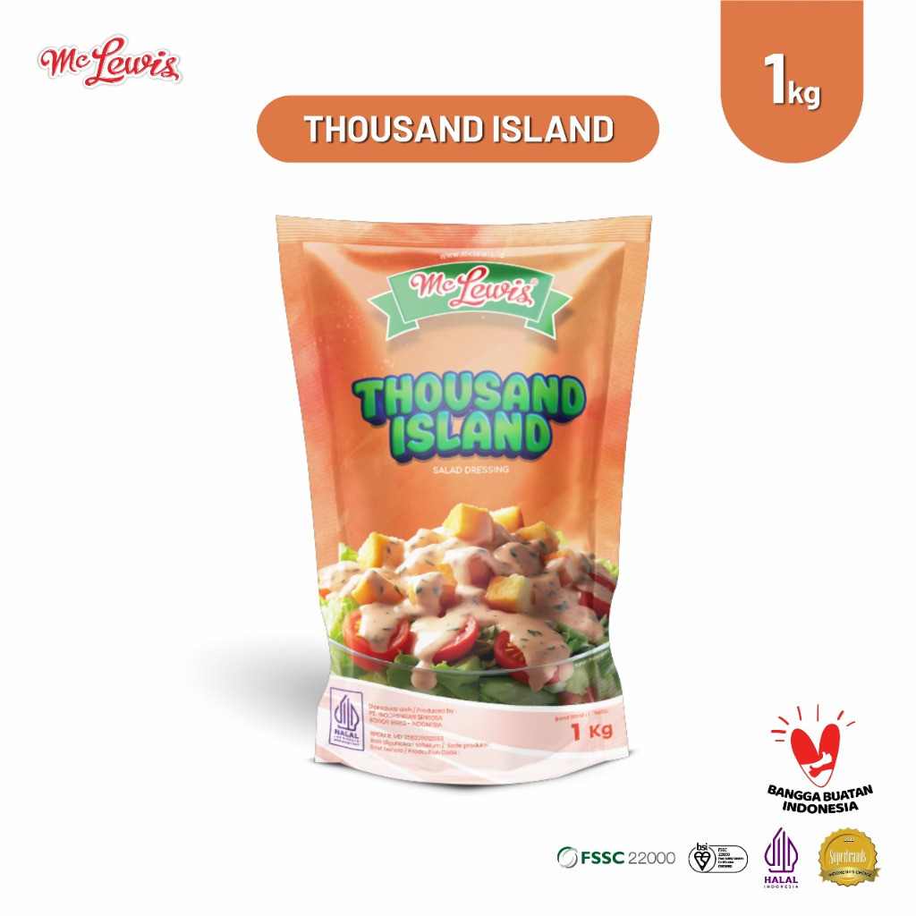

Mc Lewis Thousand Island - 1Kg