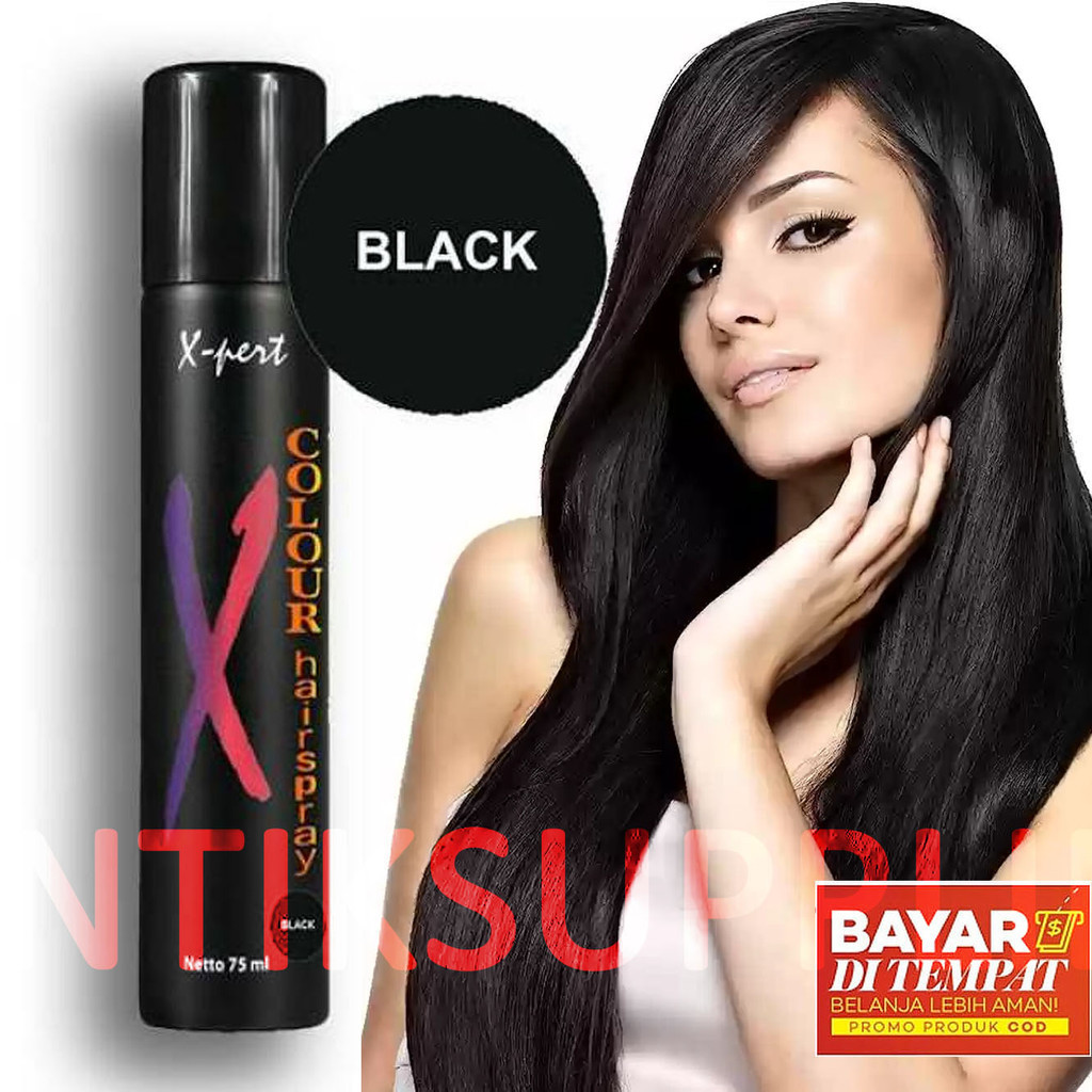X-PERT HAIRSPRAY WARNA 75ML - XPERT HAIRSPRAY COLOUR