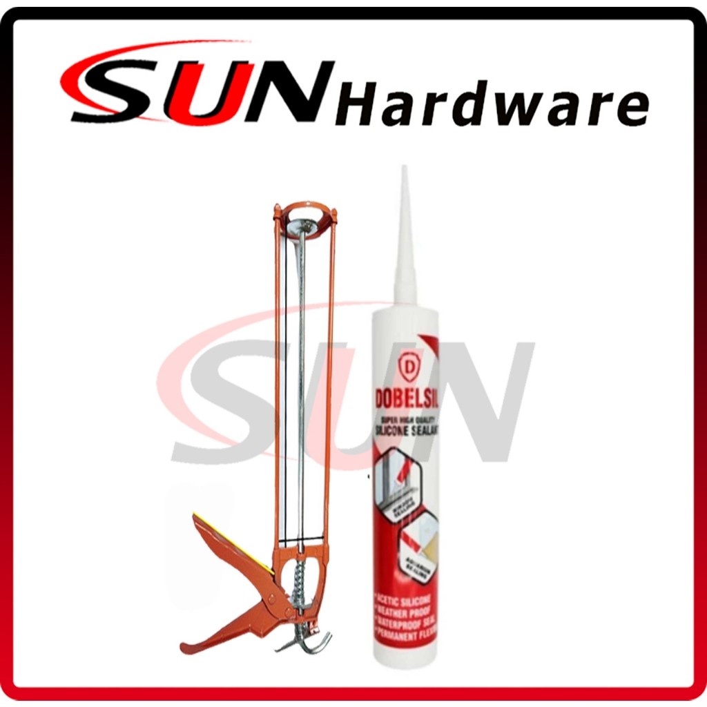 

Paket 1 Set Lem Kaca Sealent Silicone Clear Bening Putih Hitam Coklat Alumunium Aquarium