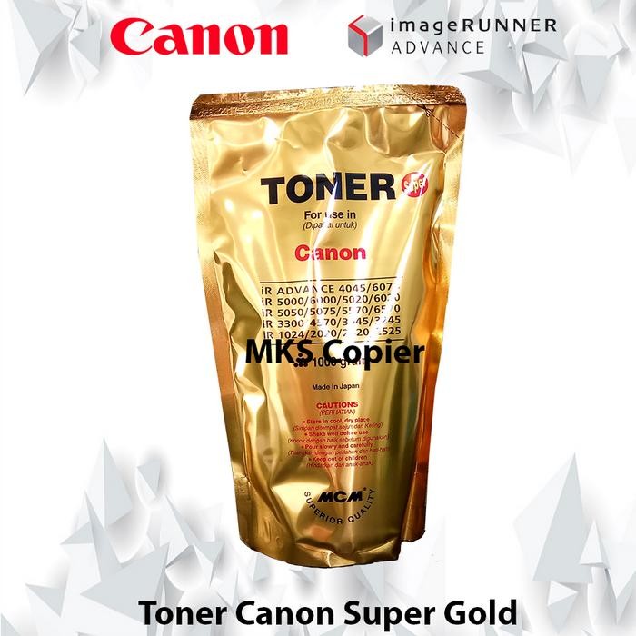 

Toner Refill Bubuk Canon super gold Ir Adv mesin Fotocopy tinta serbuk