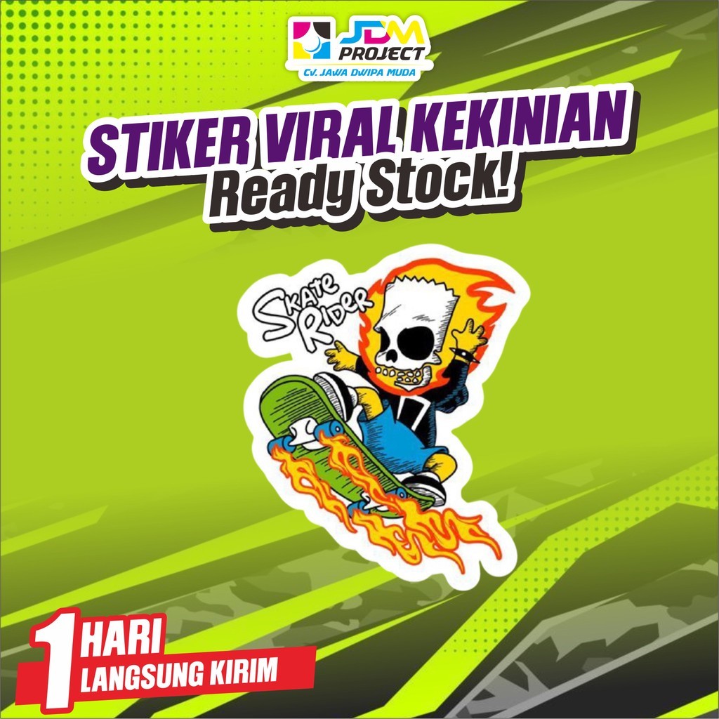 

JDM project - STICKER STIKER PRINTING SKATEBOARD SKATE RIDER|STICKER SKENA|STICKER TMBLR|STICKER HELM