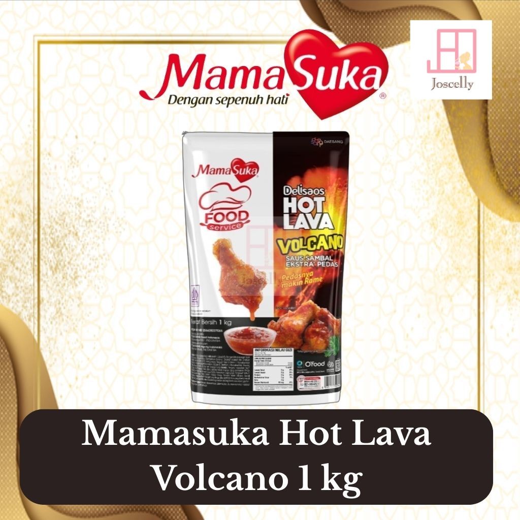 

JOSCELLY.ID MAMASUKA Delisaos Hot Lava Volcano 1 Kg