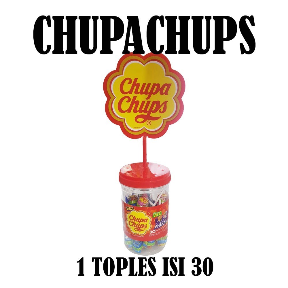 

PERMEN LOLLIPOP CHUPA CHUPS TOPLES ISI 30