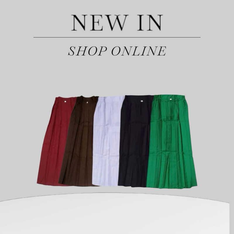 BROMSUNSHOP  seragam sekolah sd seragam sekolah anak sd,rok sd rempel,rok sd warna merah coklat puti