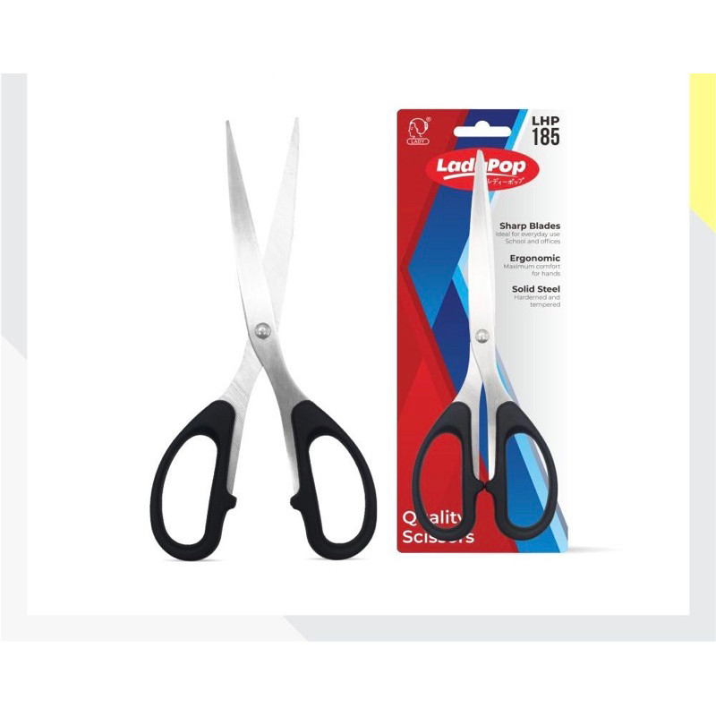 

Gunting Kertas Ladypop 8.5 inch Besar Sekolah Kantor Stainless Steel J42