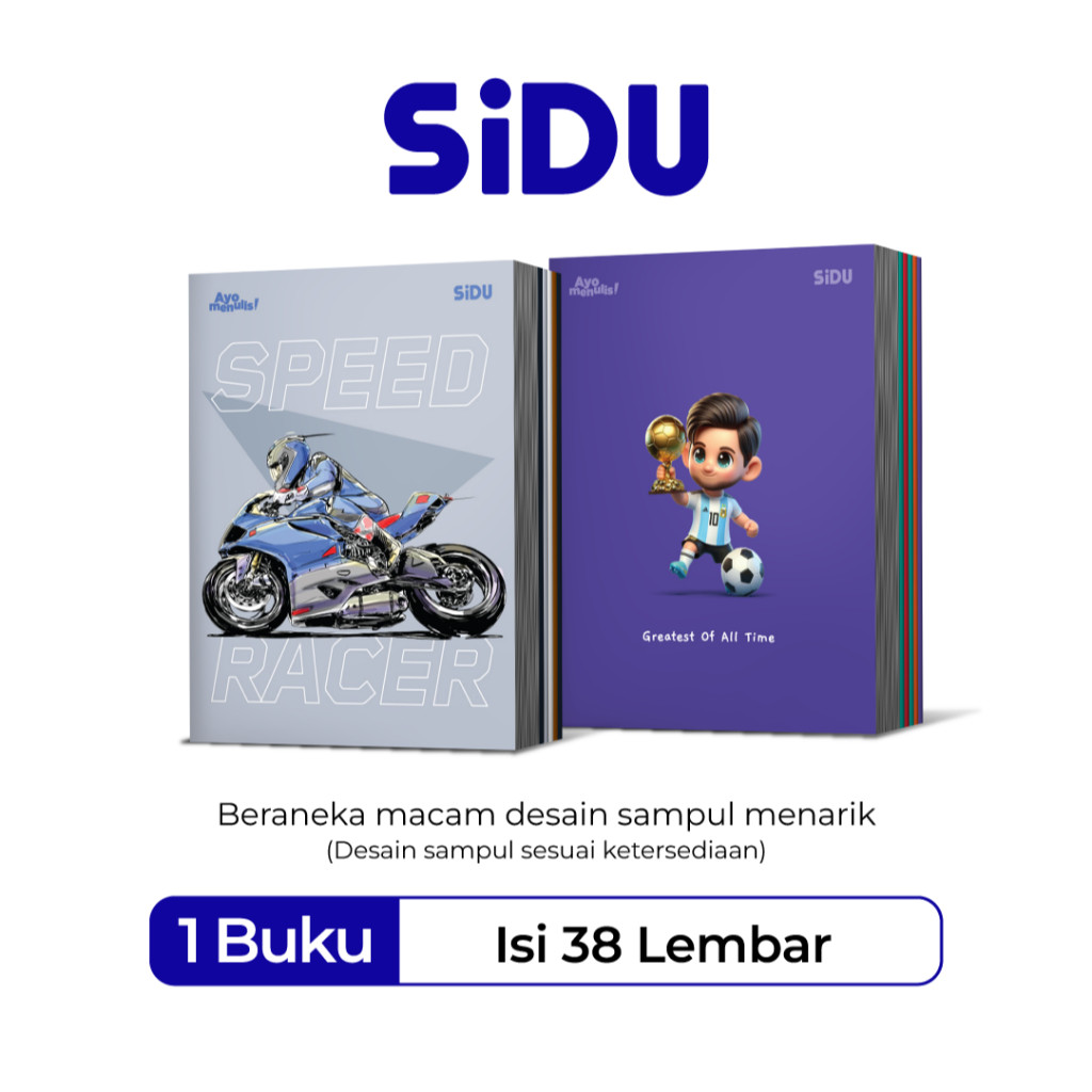 

SiDU Buku Tulis 38 Lembar - SAN BWI