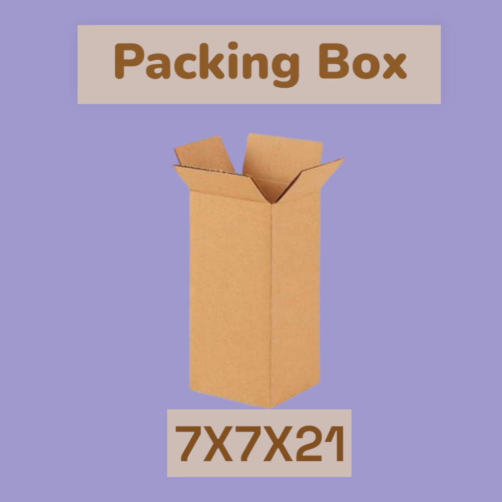 

Box Packing 7x7x21 / Kardus Packing / Karton Packing cocok untuk Aksesoris, Skincare, Pakaian, Elektronik, Barang Pecah Belah, Dokumen, Buku dengan Harga home industri langsung.