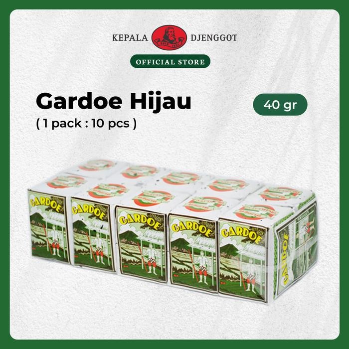 

Gardoe Hijau 40 gr ( 1 pack : 10 pcs )
