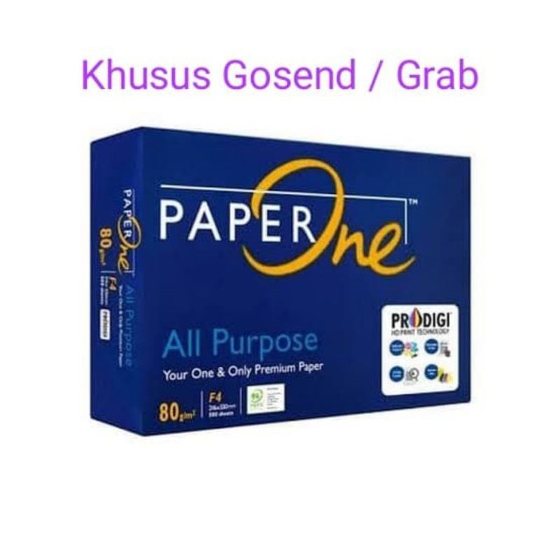 

Kertas F4 80 Gram Paper One