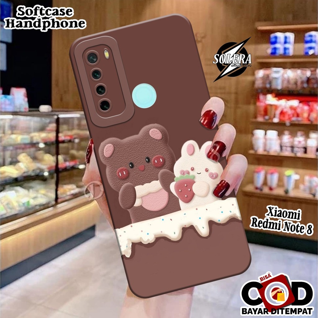 Case Xiaomi Redmi Note 8 Fashion Case Kartun Lucu Terbaru Silikon Pro Camera Softcase Xiaomi Redmi N