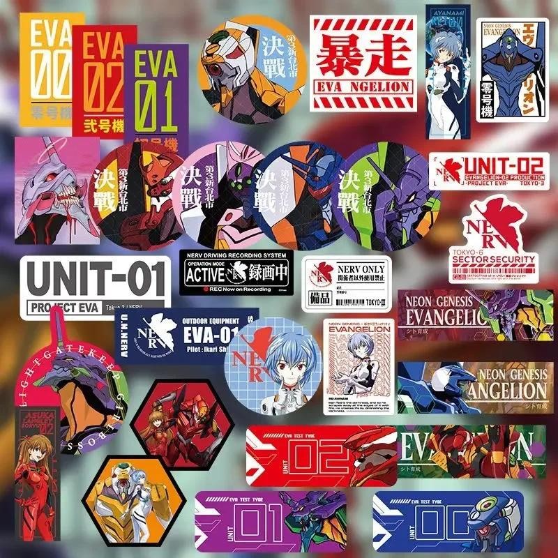 

NEON GENESIS EVANGELION, EVA 01 TEST TYPE cartoon animation computer waterproof graffiti glossy chassis sticker wholesale gift