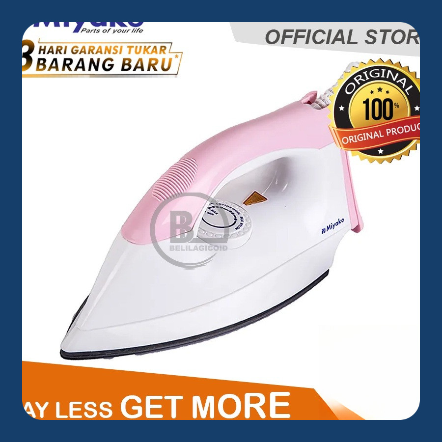 Miyako Setrika EI 1000 M / Setrika Murah Miyako EI-1000M / Setrika Miyako ORIGINAL EI1000M