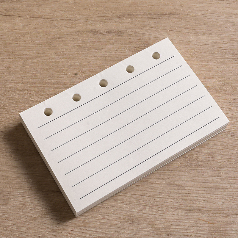 

M5 40Sheets Loose Leaf Notebook Refill Spiral Binder Inner Page Weekly Monthly To Do Line Dot Grid Inside Paper Stationery