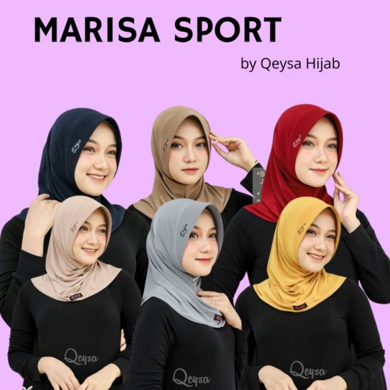 Atasan Wanita Termurah / Marisa Sport by Qeysa (Hijab Sport)