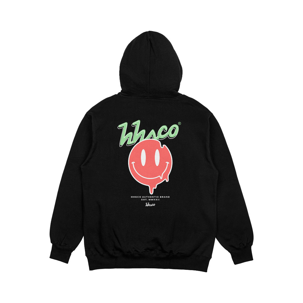 HHSCO - Hoodie Pria Smile Black