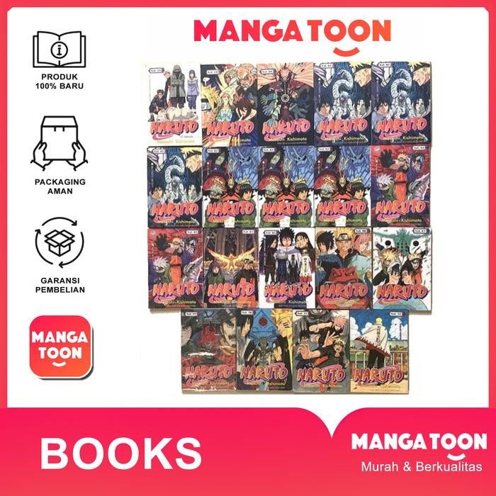 Komik Naruto, Vol. 1-72 (English)