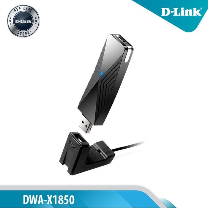 USB Wireless Adapter D-Link DWA-X1850 AX1800 MU-MIMO Wifi 6 USB 3.0