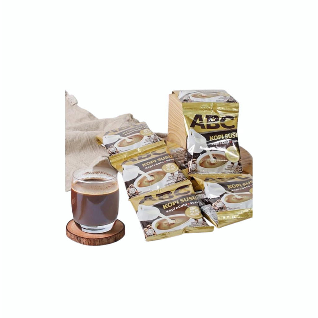 

Nikmat Susunya Mantap Kopinya !! Kopi ABC - Kopi + gula + susu 30g | Isi 10 pcs