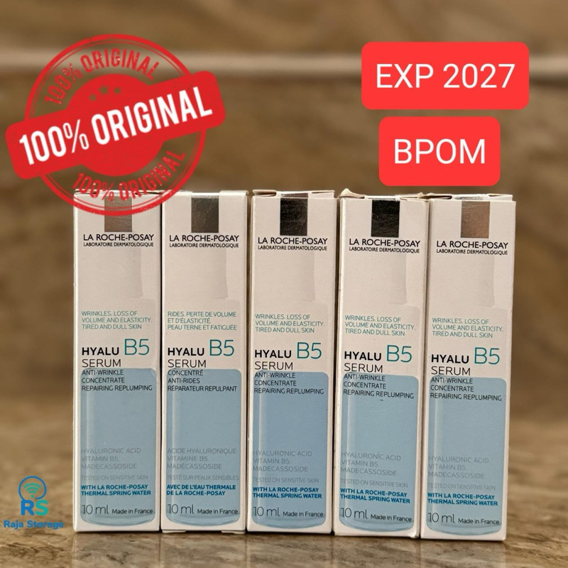 (Paket 50ml) La Roche Posay Hyalu B5 Serum - 10ml x 5 pcs - LRP