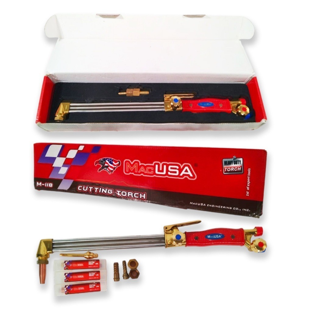 MacUSA Cutting Torch M-118 Blander Stang Las Potong ST8 ALAT POTONG BESI GAS