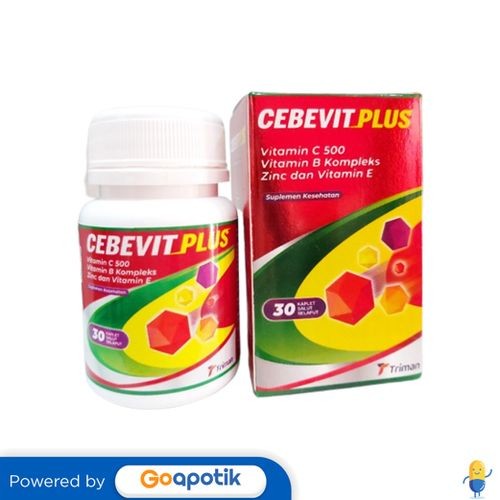 Cebevit Plus Botol 30 Kaplet