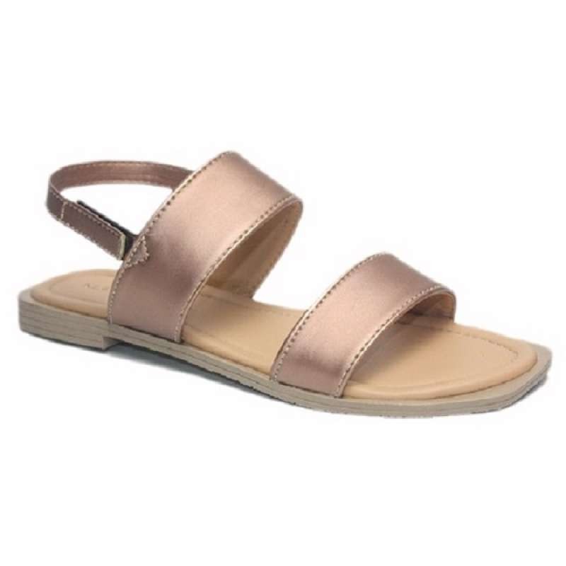 Klensia Sepatu Sandal Wanita Hak rata Treples Flat Sandal 671-034