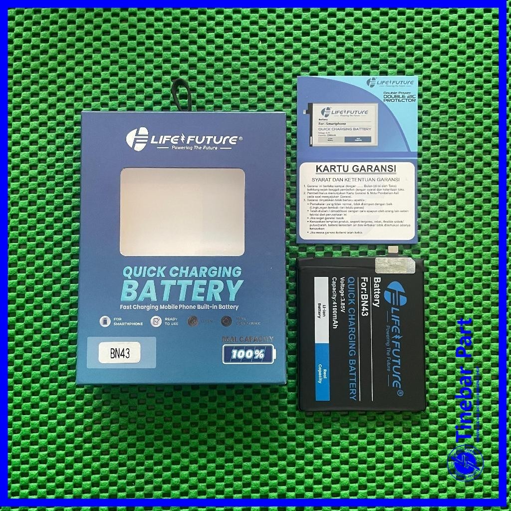 BATTERY BN43 REDMI NOTE 4X DOUBLE POWER - LF (LIFE FUTURE)