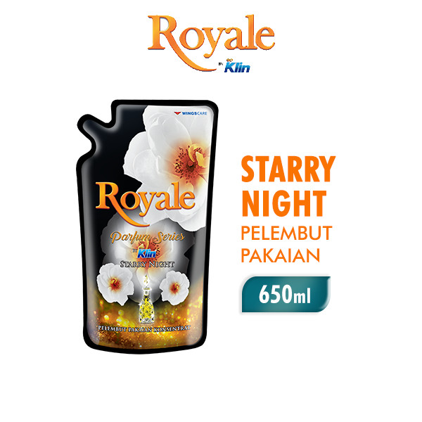 Royale Parfum Series Pelembut dan Pewangi Pakaian White Starry Night 650 ml