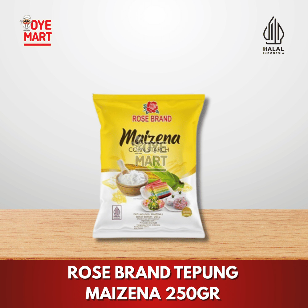 

ROSE BRAND TEPUNG MAIZENA 250GR/CORN STRACH