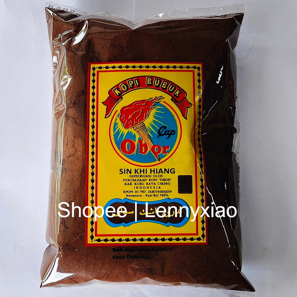 

Kopi Bubuk Obor Khas Pontianak 500 gr gram 0,5 0.5 kg 5 ons 1/2 Kg