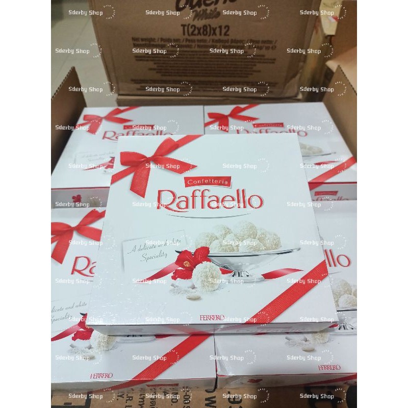 

Raffaello Confetteria Isi 23 Ferrero White Chocolate Coconut 240gram