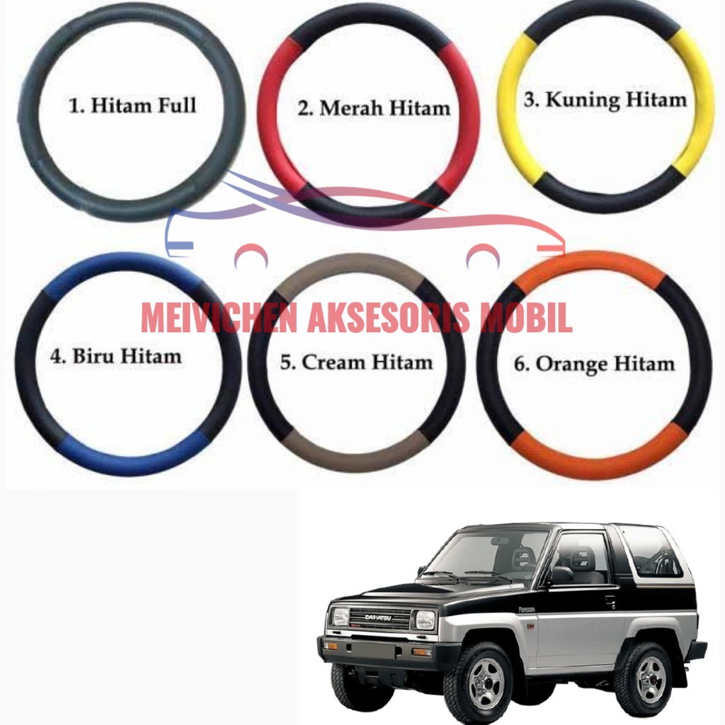 Sarung Stir Mobil - Cover Steer - Setir Mobil Feroza