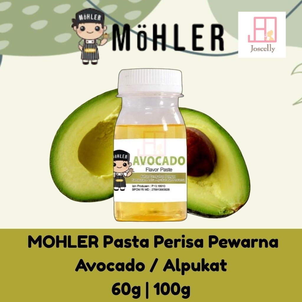 

JOSCELLY.ID MOHLER Pasta Perisa Pewarna Avocado / Alpukat