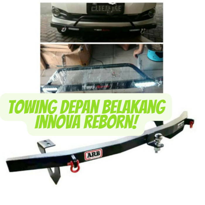 Towing BAR ARB Tanduk Besi Depan Belakang Innova Reborn