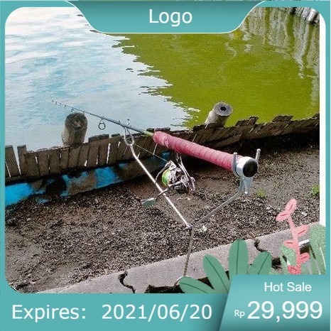 Promo Cagak jagrak pancing lipat Galatama Stainless GHF12306 WA1