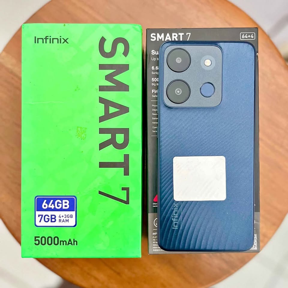 Infinix Smart 7 Ram 3/64GB | Ram 4 /64GB (SECOND)