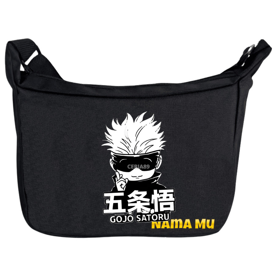 Tas Selempang Gojo Satoru Anime Jujutsu Kaisen Keren & Unik - Sling Bag Karakter Anime Jepang Pria W