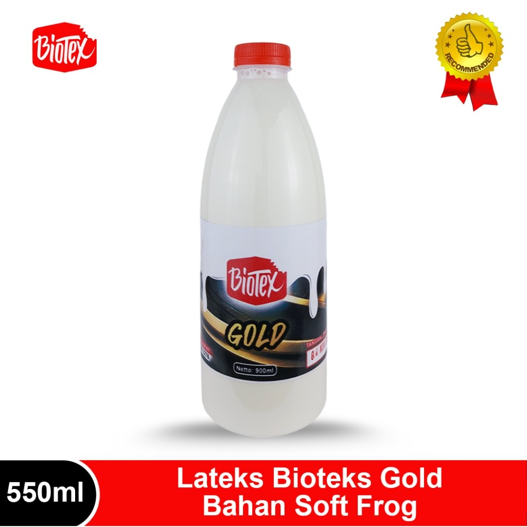 Lateks Biotex Gold Bahan Bikin Soft Frog 550 Ml