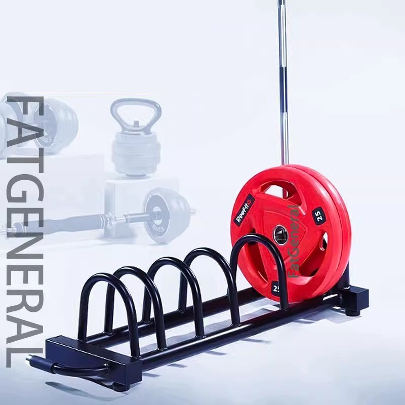 Rak Barbel Dinding Gantung Rak Dinding Barbel Dumbell Olympic Bar Storage