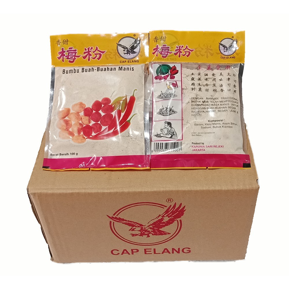 Bumbu Buah Manis Sachet Cap Elang Per Dus Isi 40 Bungkus