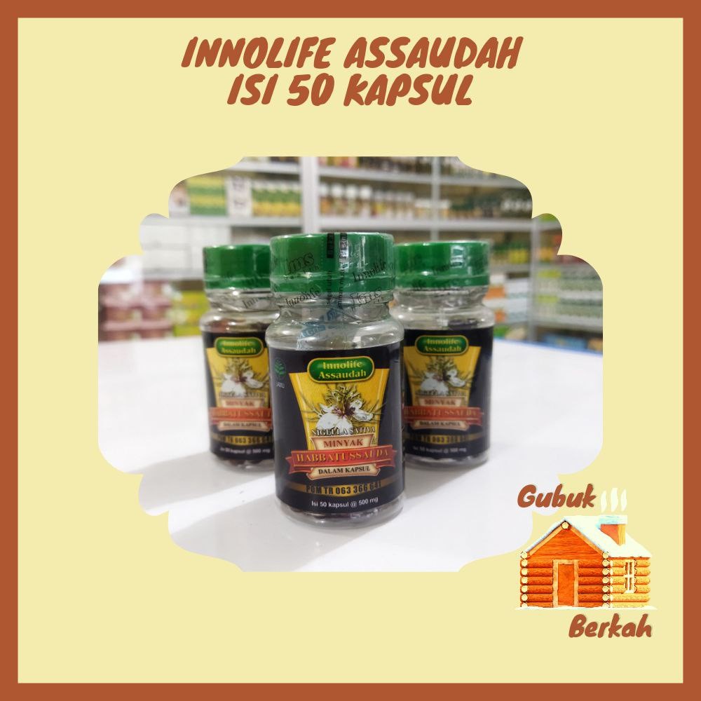 

Habbatussauda Innolife Assaudah 50 Kapsul Vicomas Grab - Shopee Express Jogja Area - Original