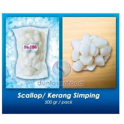 

Scallop/Kerang Simping Size 80/100 500 gram/pack
