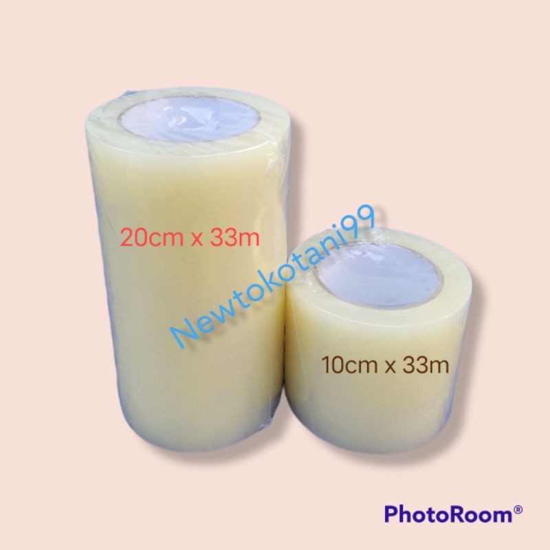 

( 20cm x 33m ) Lakban UV green house isolasi penyambung plastik UV penambal plastik tenda pvc repair tape lebar 20cm