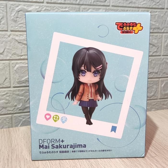 DFORM+ Sakurajima Mai elCOCO Chibi Figure Bunny Girl Senpai