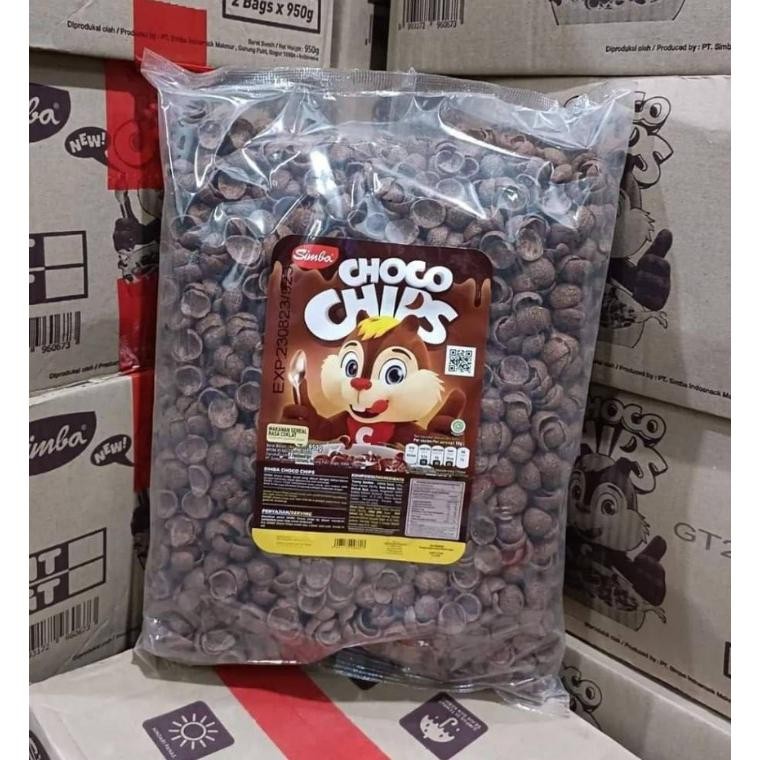 

[ 1KG/500GR/250GR ] Simba Choco Chips / Sereal Coklat Premium / Granola Manis Food Oatmeal Susu Cokelat