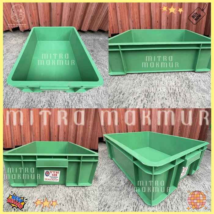 

BOX KOLAM IKAN BOX FILTER AIR YTH 149 KONTAINER BOX INDUSTRI KRAT PLASTIK CONTAINER BOX CINCAU - YTH-149 HITAM [SALE]