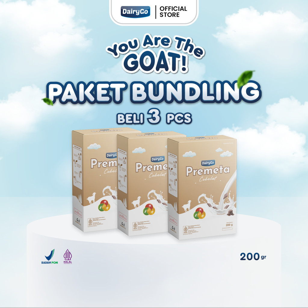 

Susu Kambing Etawa Bubuk 200g Paket Bundling 3pcs Varian Cokelat