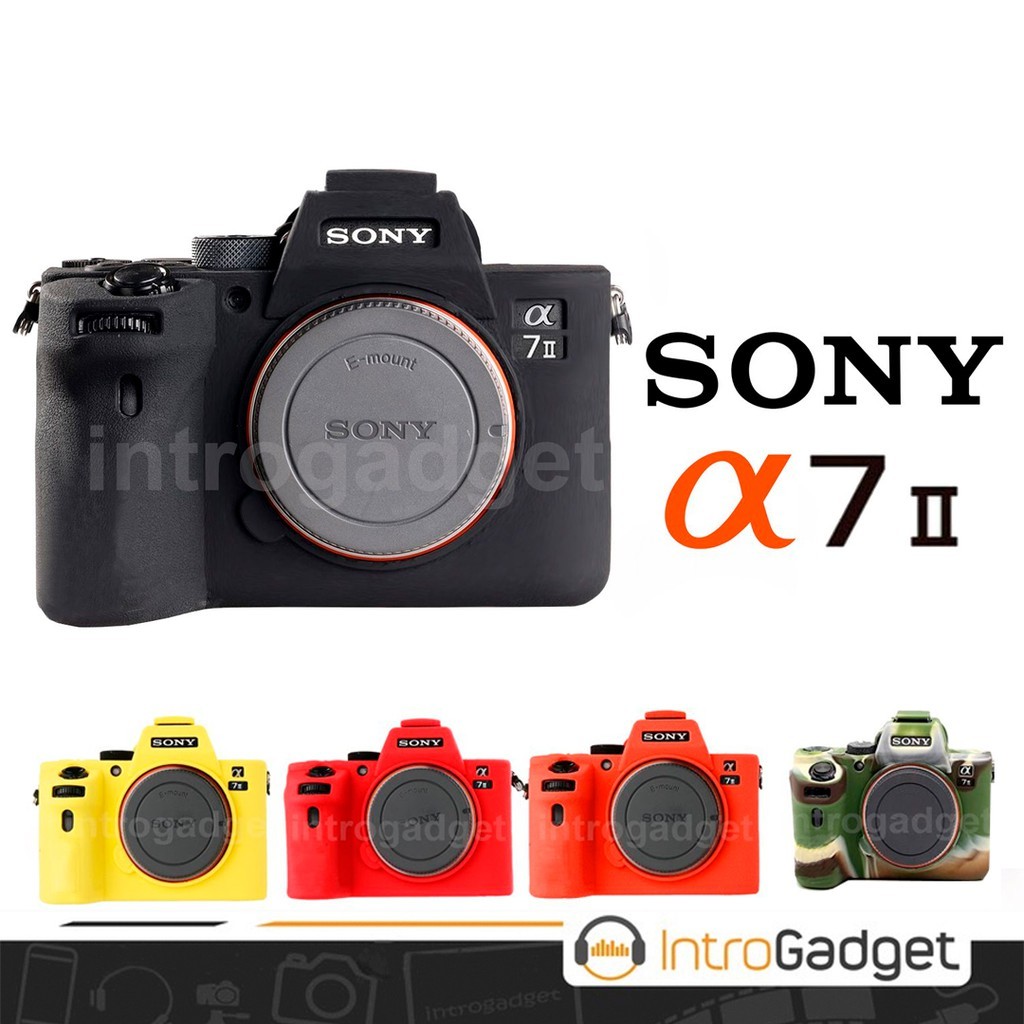 Silicone SONY A7 A7II A7R Mark II Silicon Cover Rubber Case Protective