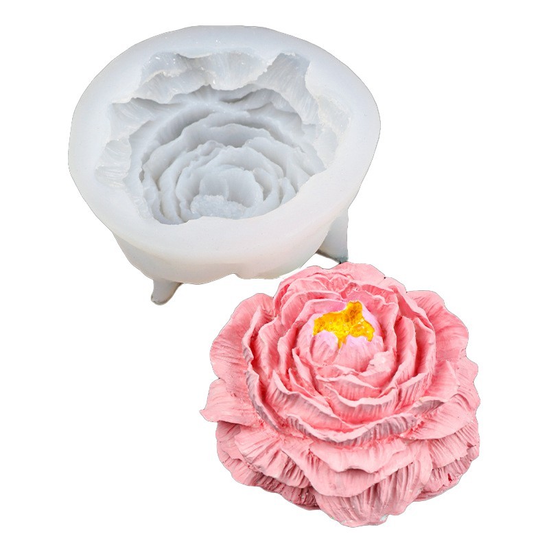 Cetakan Lilin Bunga Cetakan Bunga Pudding Cetakan Puding Silikon Bunga Cetakan Puding Silikon