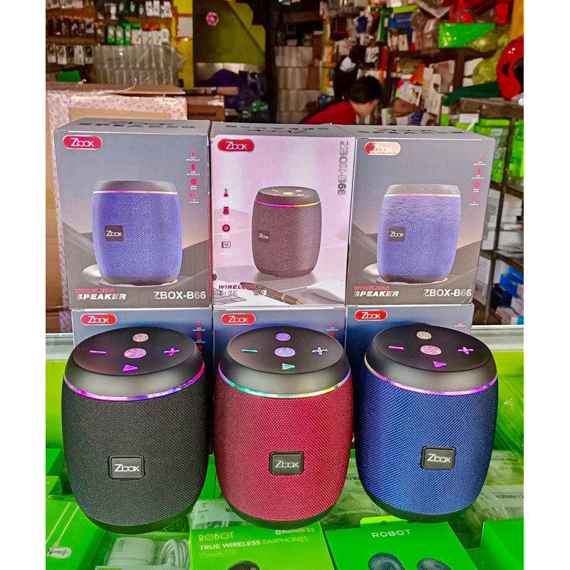 SPEAKER BLUETOOTH LED ZBOX B66 / ZBOX 130